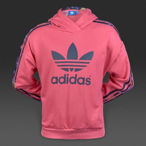 Adidas Originals Basketball Fleece Hoodie Lush Pink / Multicolor for Girls
